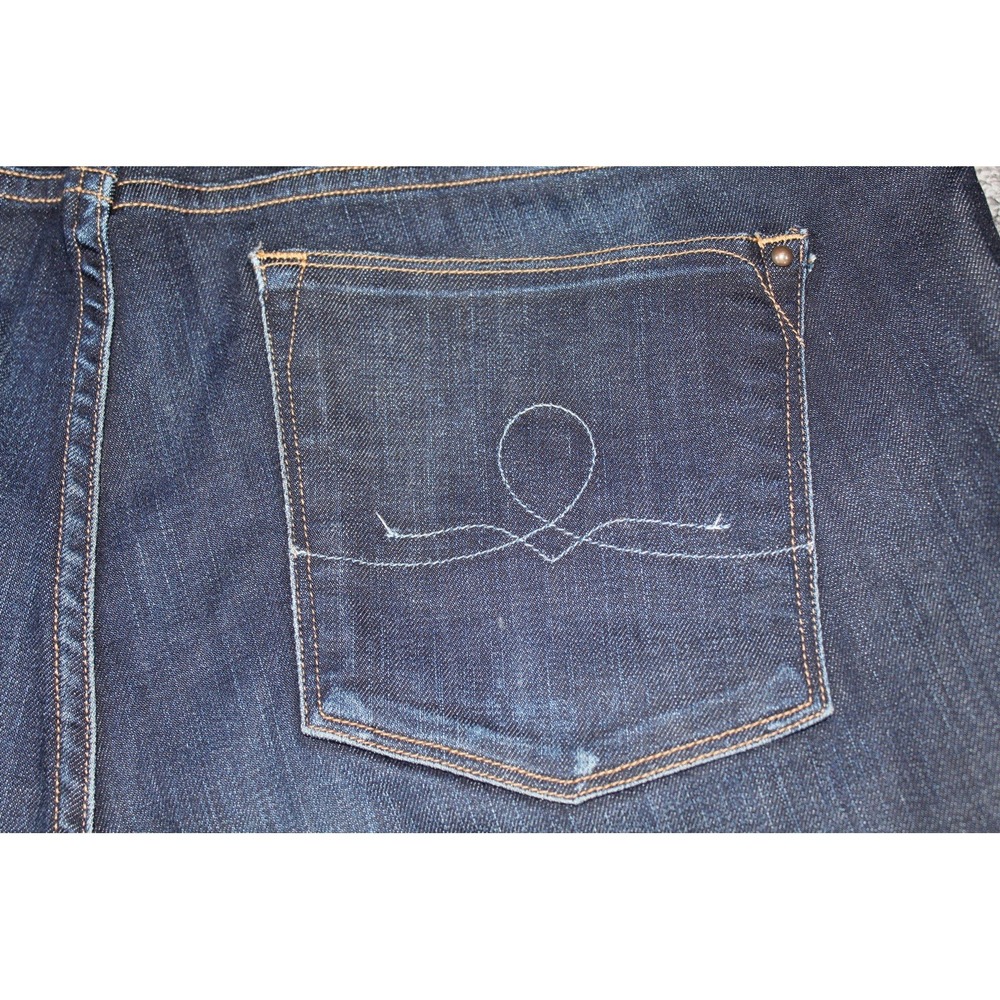 NWOT Lucky Brand Jeans‎ Shorts 16/33 Women Blue Distressed Made In USA Summer - Picture 5 of 14